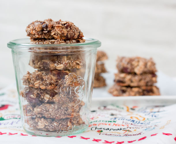 Chia Oatmeal Breakfast Cookies posted by Brian Brijbag