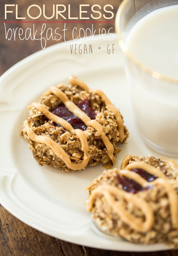 Flourless Thumbprint Breakfast Cookies posted by Brian Brijbag