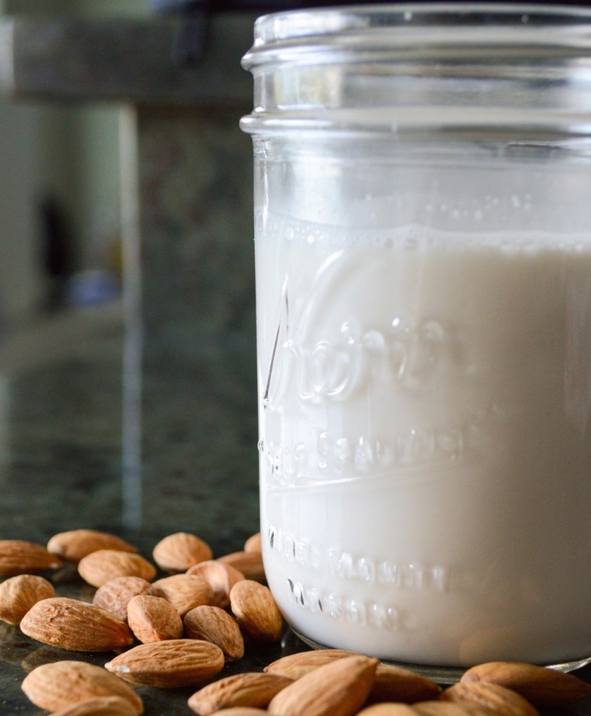 Homemade Almond Milk by Brian Brijbag