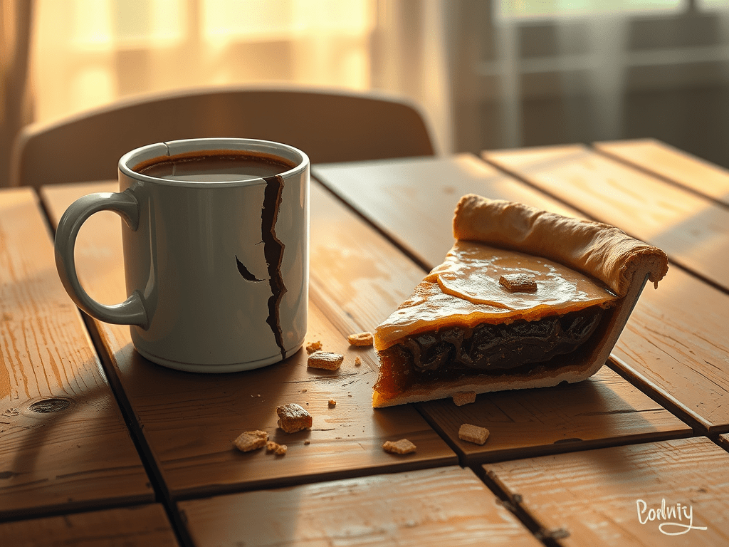 When the Props Talk Back: Symbolism in a Broken Mug or a Slice of Pie